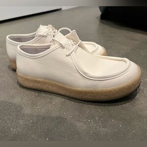 Studio Nicholson White Leitch Oxfords Size 37 Like New